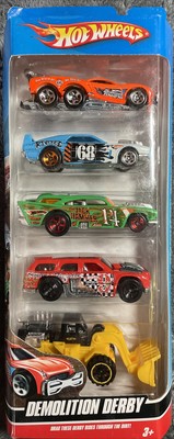 HOT WHEELS 5-PACK DEMOLITION DERBY