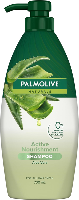 Naturals Hair Shampoo, Active Nourishment with Natural Aloe Vera Extract, for Al