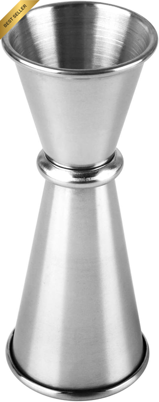 Jigger,  Shot Glass Measuring Cup, Stainless Steel Cocktail Jigger, 2 Oz 1 Oz Ji