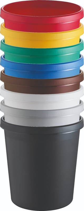 Helit Papierkorb The German 18 Liter Verschiedene Farben MÃ¼Lleimer Abfalleimer