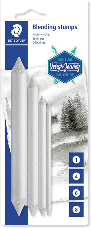 Blending Stump Set, for Pastels, Graphite, Charcoal, Artist 