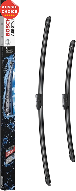 A871S Flat Bar Wiper Blade Set 650mm 475mm Right-Hand Drive Durable Performance