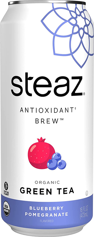 Z Organic Lightly Sweetened Iced Green Tea, Blueberry Pomegr