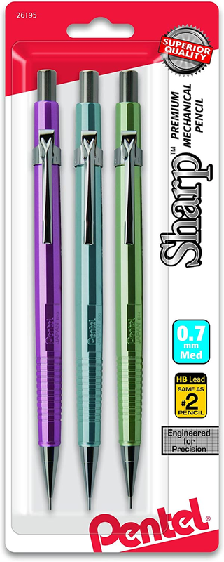 (0.7mm) Metallic Barrels, Assorted Colors (mp1/ms/mk1),