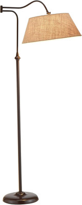 3349-26 Rodeo Floor Lamp, 61 In, 150 W Incandescent/Equiv. CFL, Antique Bronze,
