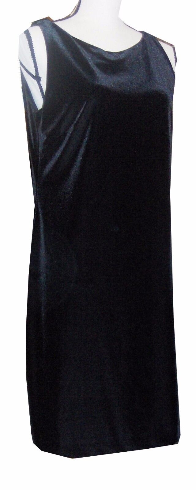 Little Black Velvet Dress by Teddi/ sz 10 | eBay