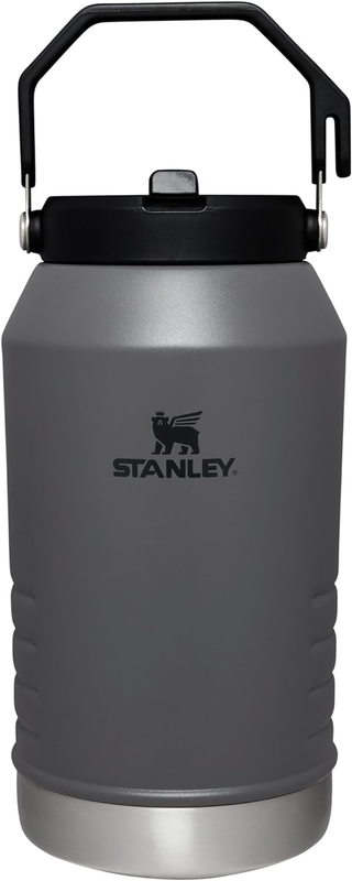 Iceflow Stainless Steel Tumbler with Straw, Vacuum Insulated Water Bottle for Ho