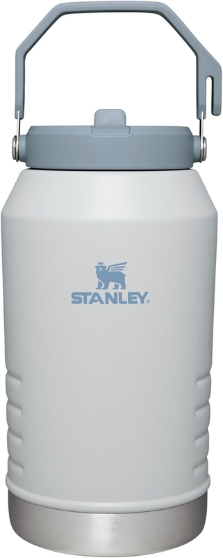 Iceflow Stainless Steel Tumbler with Straw, Vacuum Insulated Water Bottle for Ho