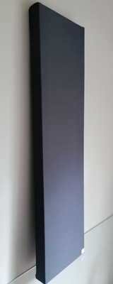 Charcoal Sound Absorbing Acoustic Wall Panels - SET of 4 SIZE 48''X12''X3''