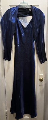 Prom dress, size M, dark blue, brand new