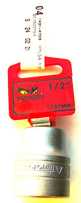 TENG TOOLS M1205276-C Buchse Mit 1.3cm Drive 27mm 6 Pnt 74314709