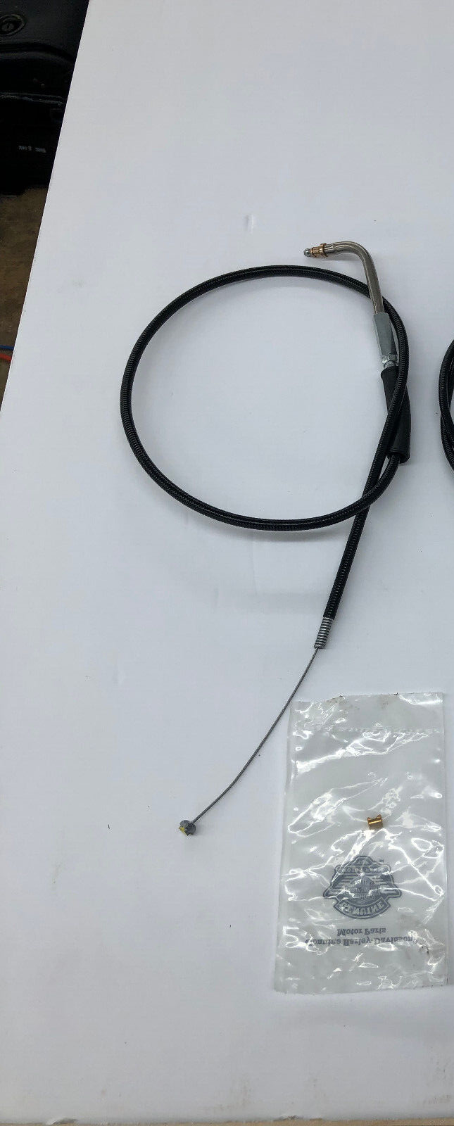 NA NOS OEM Harley-Davidson Sportster THROTTLE IDOL CABLES P/N