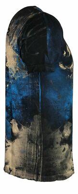 ARCHAIC by AFFLICTION Men's T-Shirt NEWMAN Black Biker MMA S-5XL