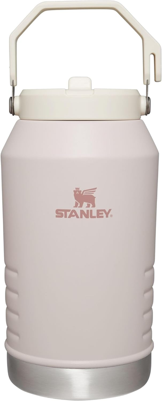 Iceflow Stainless Steel Tumbler with Straw, Vacuum Insulated Water Bottle for Ho