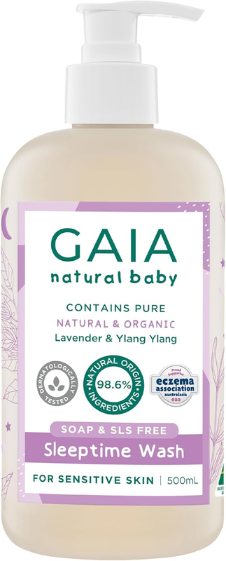 Natural Baby Sleeptime Wash | Certified Natural | Suitable for Newborns | Sensit