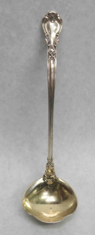 Gorham Chantilly Sterling Silver Gw 5" Old Marks Sauce Ladle