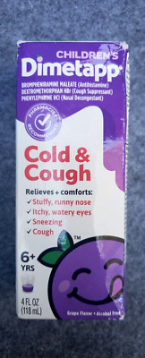 Children's Dimetapp Cold & Cough, Grape Flavor  4 fl oz - FREE SHIPPING