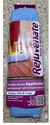 Rejuvenate Microfiber Bonnet Applicator Fits Any Sponge Mop Head up to 9 Wash