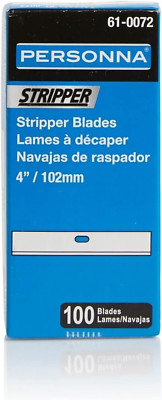 .017 X 4'' Stripper Blade 100 Bl/Ct, 10 Ct/Cs