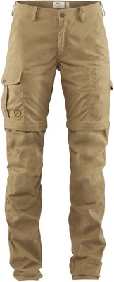 Fjällräven Karla Pro Zip-Off Hose Damen beige - Hose