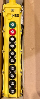 MAGNETEK SBP2-10-WBT  10 Button PENDANT PUSHBUTTON STATION New in Box