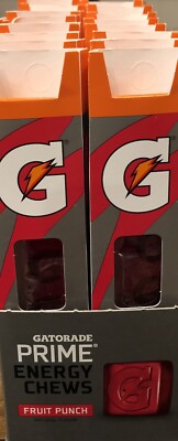Gatorade Prime Energy Chews, Fruit Punch (Pack of 16) Best Buy 11/2020