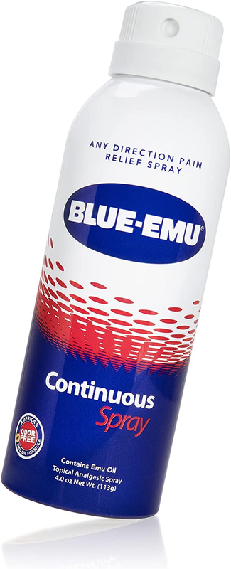 Pain Relief Spray for Muscle, Joint & Bruises Fast Drying Support W/ Emu Oil, 4O