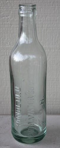 ジンジャーエール木箱 WARWICK BOTTLING WORKS 7.5 oz Clear Warwick Bottling Works Arctic R.I Soda Bottle