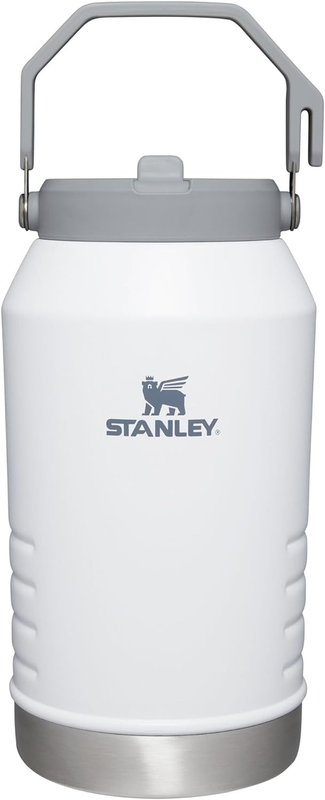 Iceflow Stainless Steel Tumbler with Straw, Vacuum Insulated Water Bottle for Ho