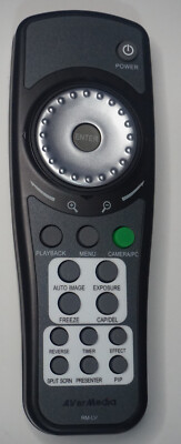 Genuine AVerMedia RM-LV Presenter Projector Remote Control - TESTED
