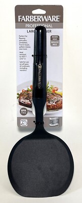 Farberware Professional Large Turner BPA Free Plastic - Heat Resistant to 450°F