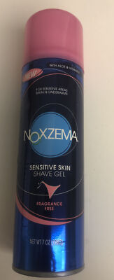 (1) Noxzema Shave Gel Sensitive Skin for Bikini & Arms 7 oz Fragrance Free
