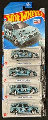 Hot Wheels 2024 Pontiac Aztek Custom # 111/250 HW Modified # 9/10 Lot of 4