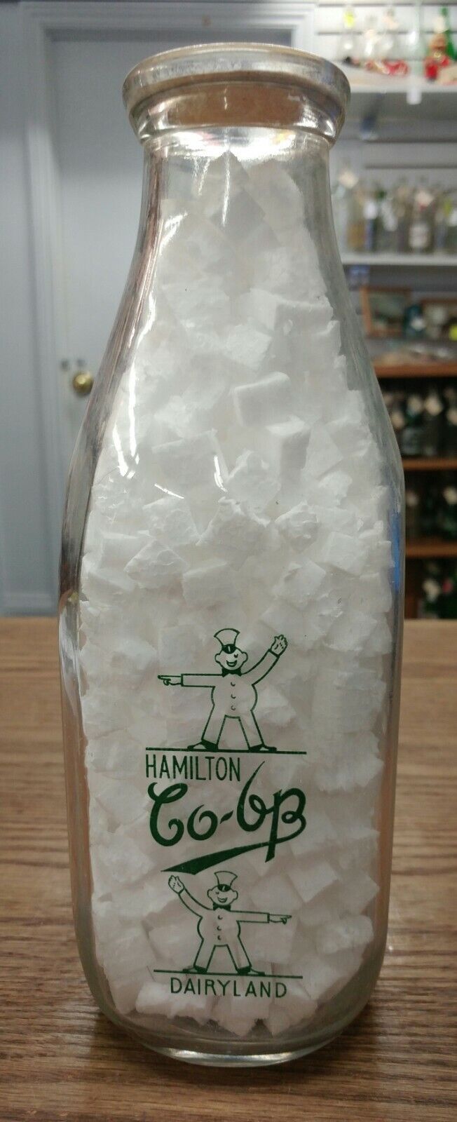 Hamilton Co-Op Milk Bottle Hamilton Co-Op Milk Bottle