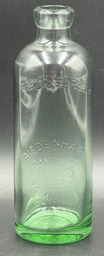 Biedenharn Candy Company 1979 Reproduction Coca Cola Green Bottle Chattanooga