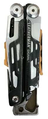 Leatherman Signal Multi-Tool, No Sheath -Black/Orange/Silver