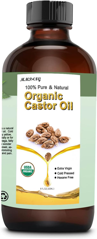 Usda Certified Organic Glass Bottle Hex