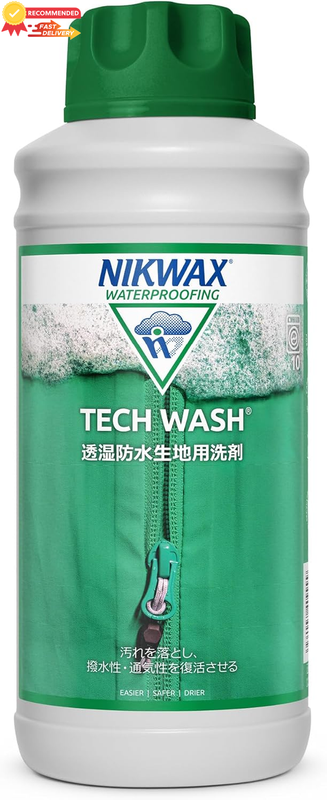 Tech Wash 1L | Laundry Detergent for Waterproof Fabrics | Fabric Care