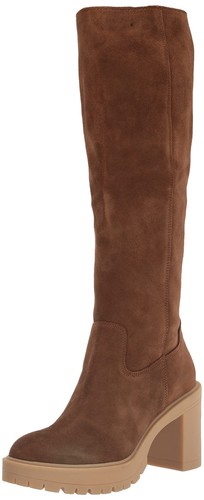 

Женские модные ботинки Dolce Vita Corry Fashion, коричневая замша DK H2O, США 8,5, Dk brown suede h2o
