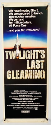 TWILIGHT S LAST GLEAMING Movie  Poster (Fine) Insert 1977  739R