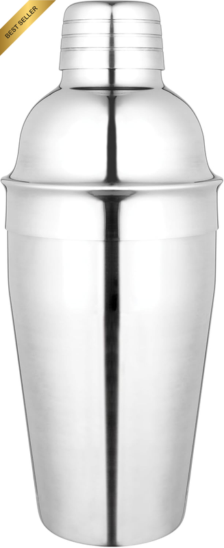 Stainless Steel Classic Cocktail Shaker, 550Ml
