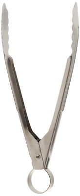 Cuisipro Stainless Steel Mini Tongs, 7'' White