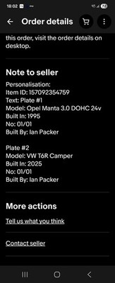 Item photo(s) from verified buyer