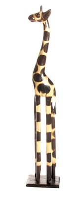 100 80 60 50 40 30cm Holzgiraffe Holzgiraffen Holz Giraffe Afrika Style Handmade