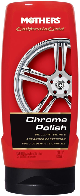 Mothers 05212-6 California Gold Chrome Polish - 12 oz, Pack of 6