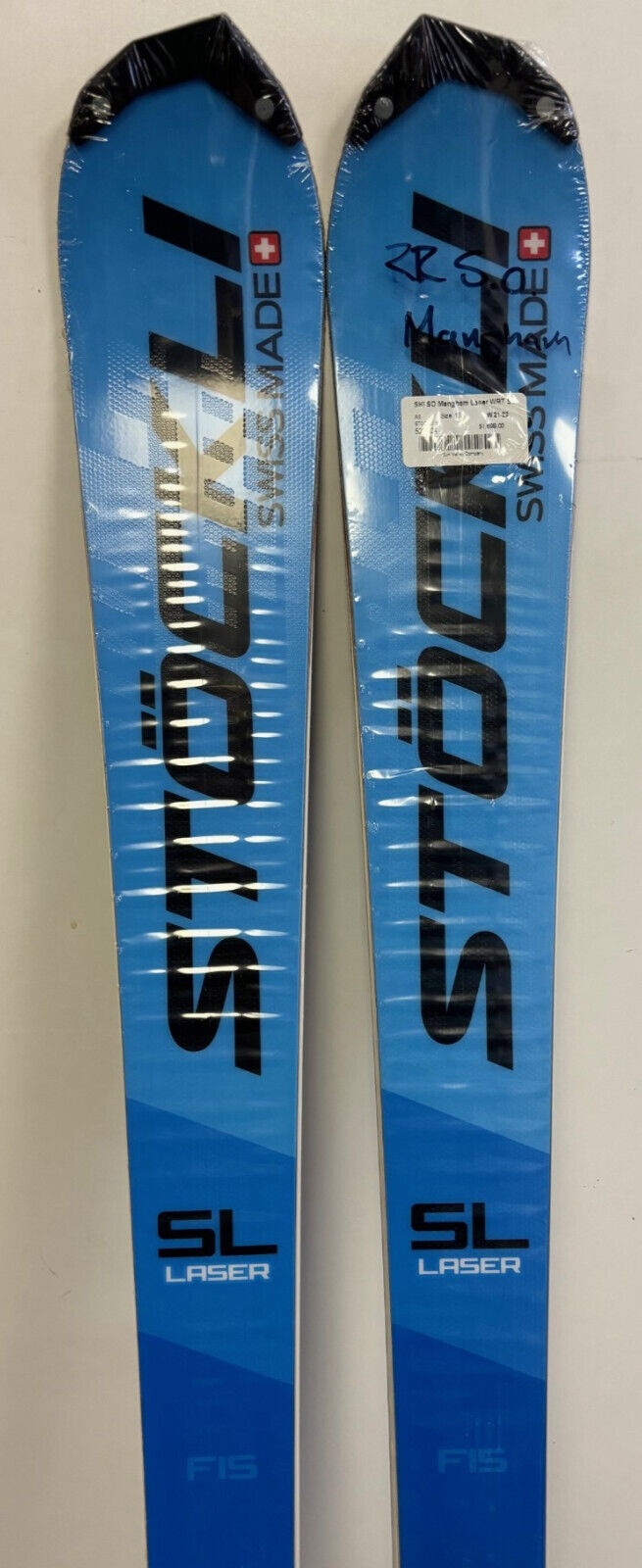 Stockli FIS Slalom Skis, 165cm, new, without race plate Stockli FIS Slalom Skis, 165cm, new, without race plate