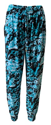 Women Harem Pants Ladies Printed Cuffed Bottom Ali Baba Yoga Trouser pockets