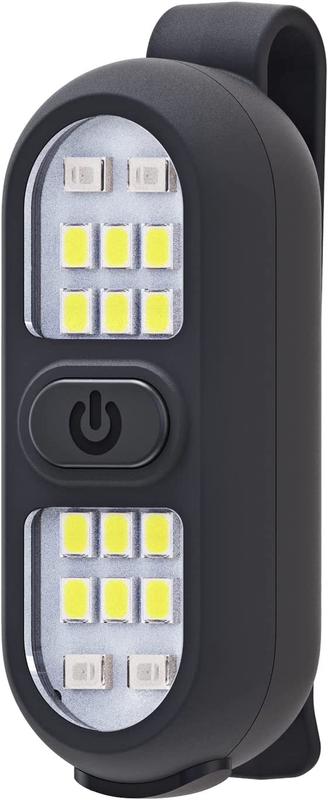 Clip on Flashlight, Running Light for Runners Rechargeable S