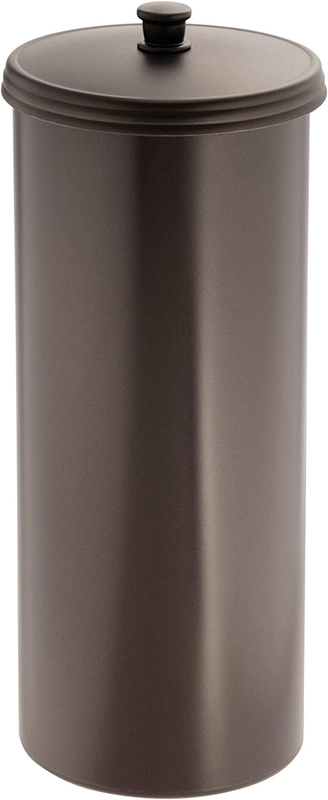 Toilet Paper Roll Tissue Holder Reserve Canister Bathroom Storage Organizer Easy