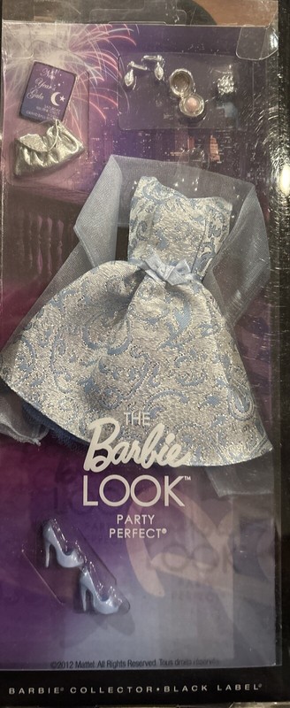 THE BARBIE LOOK PARTY PERFECT DOLL FASHION OUTFIT 2012 MATTEL